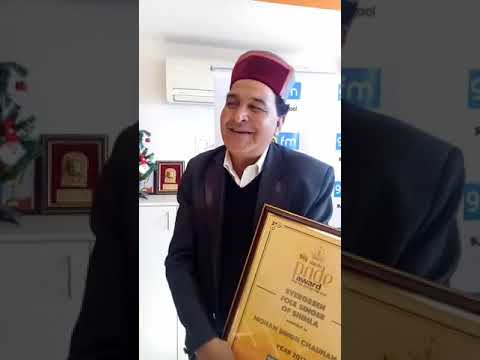 Most Popular Folk Singer Award Winner | Mohan Singh chauhan& Vicky Chauhan | 95.0 Big FM Shimla