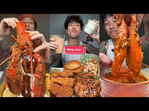 Mukbang ASMR TikTok Compilation - Shhhh Im Eating Best TikTok Videos 2024