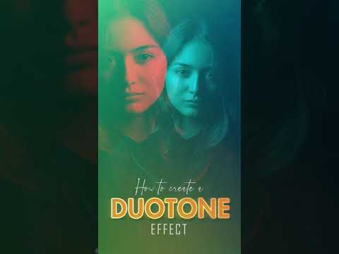 Easiest Way To Create DuoTone Double Color Exposure Effect in Photoshop | PHOTOSHOP Short Tutorial