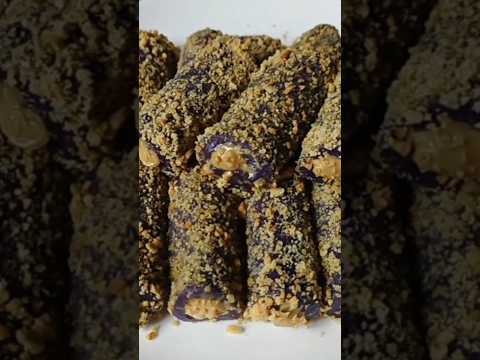 Ube peanut tikoy rolls #shortsfeed #shortvideo #shorts #shortsvideo #short