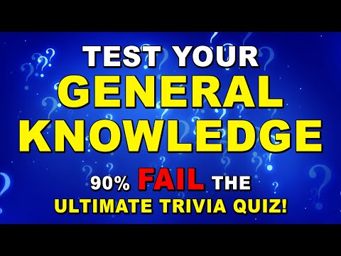 50 Questions General Knowledge Trivia Quiz - Most People Can't Pass! | Ultimate Trivia Quiz Round 97