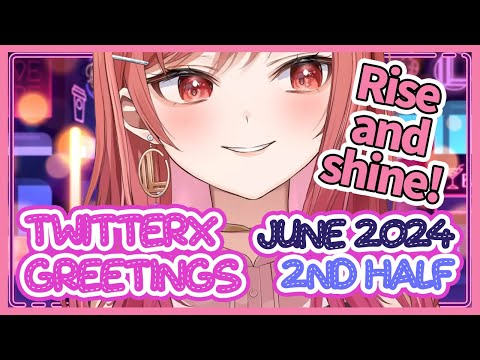 Ririka Twitter greeting compilation (2024 June 2nd half) [Hololive DEV_IS/Ichijou Ririka]