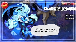 Shadow Milk Cookie Gacha Animation Preview || Cookie Run Kingdom