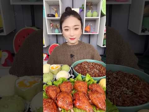 먹방 먹는 소리 Spicy Chicken #asmr #mukbang #eating #shorts #food