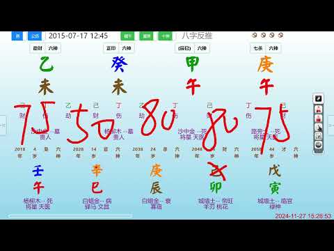 伤官驾杀，掌权之人 #命理 #八字 #算命 #运势