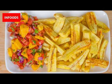 Banana Fries Recipe | How to Cook Fries using Bananas | Infoods