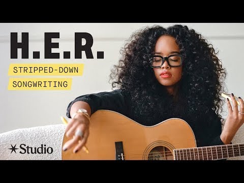 Stripped-Down Songwriting with H.E.R. on Studio