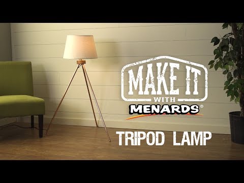 Tripod Floor Lamp - Make It With Menards