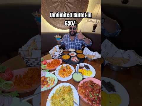 Unlimited Buffet in Just 650/- only | The Dineroom is Offering Unlimited Food for just 650/- #buffet