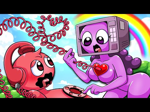 SPRUNKI LOVE HEART EDITION - Microwave x Tele | Incredibox Sprunki Animation