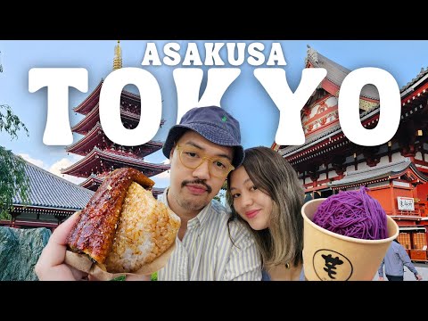 Asakusa Tokyo Street Food Tour 🇯🇵 Must-Try Unagi, Tempura, Sensoji Temple, Japan Travel Guide 2024