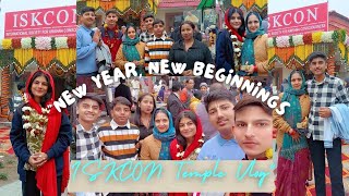 "New Year, New Beginnings: ISKCON Temple Vlog"