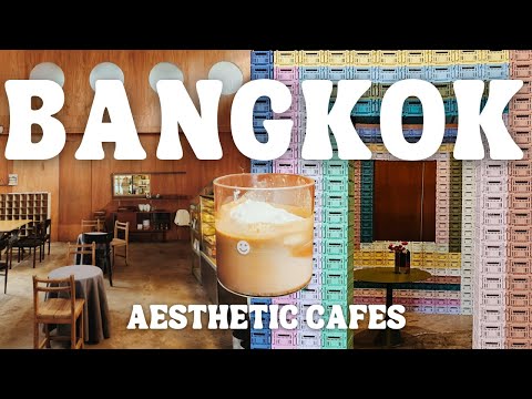 Bangkok Cafe Vlog 🇹🇭 Aesthetic Cafes in Bangkok, Cafe Hopping, Coffee Shopping Haul, Thailand 2024