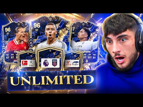 UNLIMITED PACKS FOR TOTY FULL TEAM!