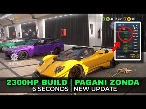 2300HP Pagani Zonda Drag Tune in CPM2 | Car Parking Multiplayer 2