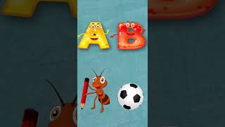 A for Apple Shorts | ABC Song | Kid video | Phonic | Rhymes #shorts