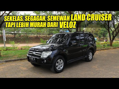 SEKELAS LANDCRUISER YANG LEBIH MURAH DARI AVANZA VELOZ, MITSUBISHI PAJERO JEPANG GEN TERAKHIR