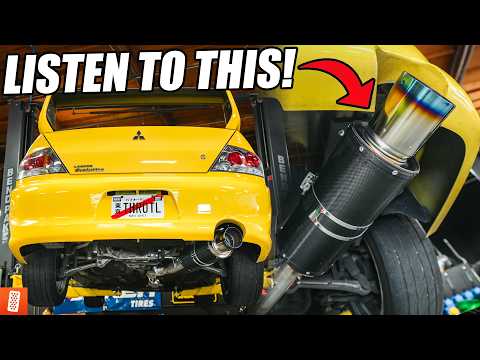 Restoring a Mitsubishi EVO VIII: HKS Exhaust + BC Racing BR Series Coilovers - Part 2