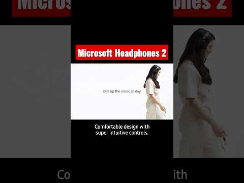 Microsoft Headphones 2 is one of the best noise-cancelling headphones today. #shorts