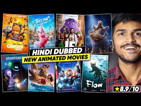 TOP 10 Best Animated Movies of 2024 in Hindi | Moviesbolt