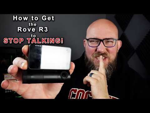 Stop the Constant Notifications! | How to Turn Off Voice Guidance on the Rove R3 Dash Cam