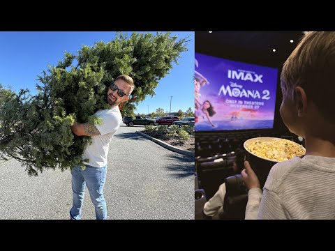 Cozy Birthday Vlog At Home! | Picking Our Christmas Tree, Holiday Decorating & Trip To The Movies!