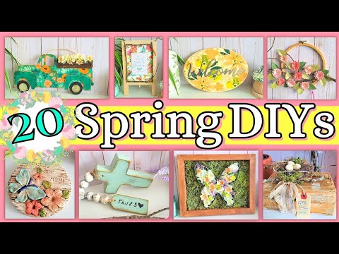 20 Amazing Spring Garden-Inspired DIY Decor Ideas