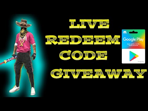 Free Fire Live Redeem Code Giveaway || Custom Room Live Diamond Giveaway