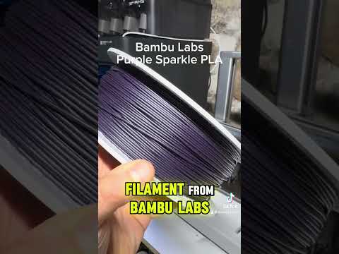 Bambu Labs purple sparkle is awesome. I'm using it in a cosplay piece of a Bacta sprayer.