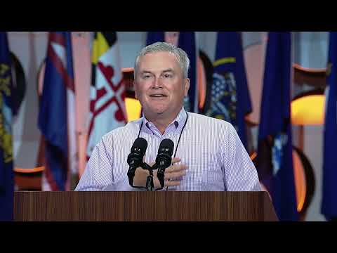 Ranking Member James Comer at 2022 convention