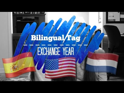 Bilingual Tag Exchange Year - Spanish, Dutch & English!