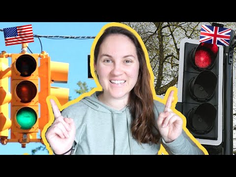 how American and British traffic lights are very different