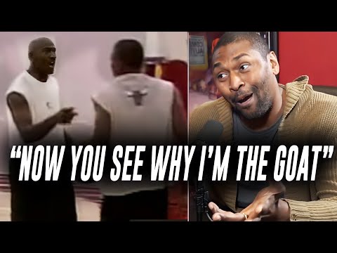 The HILARIOUS Story On the day Michael Jordan Humiliated Corey Benjamin