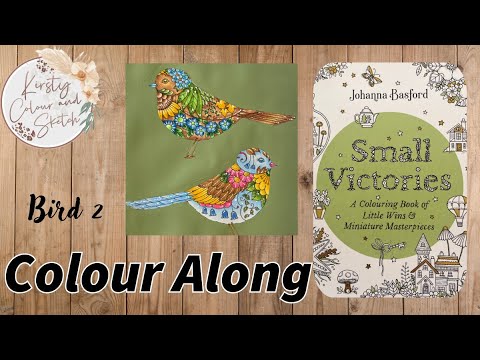 Colour along in Johanna Basford small victories ~ rescuing a disaster!!