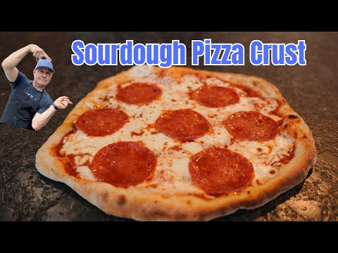 How to make sourdough pizza + pepperoni pizza