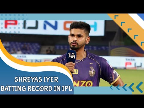 Shreyas Iyer batting record in ipl history|| Shreyas Iyer ipl record ||#shreyasiyer #ipl