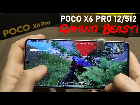 Poco X6 Pro PUBG Test ★ Dimensity 8300 Ultra PUBG ★ All Graphics Settings and Gyroscope