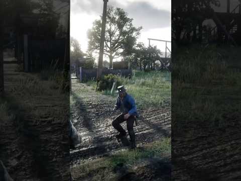 Hatchet throw 🤯#reddeadredemption #western #funny