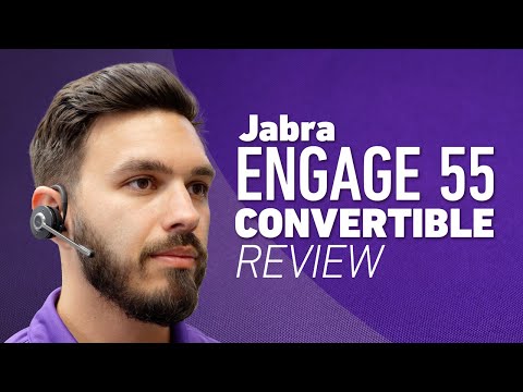 Jabra Engage 55 Convertible: Not Your 1980s Headset