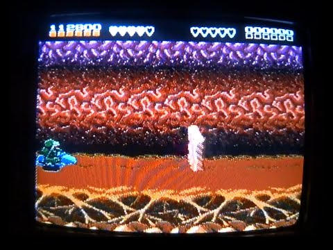 Battletoads NES turbo tunnel no death real hardware