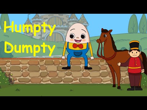 Humpty Dumpty English Rhyme for kids #humptydumpty #rhymes #viralvideo #kidsong #youtubekids #kidstv