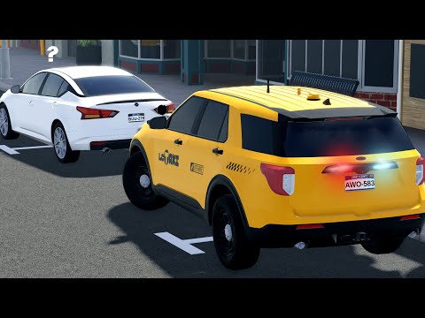 UNDERCOVER Police Taxi FAKES OUT CIVILIANS in ERLC RP