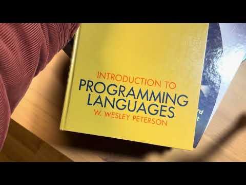 Old Book on Programming: Introduction to Programming Languages