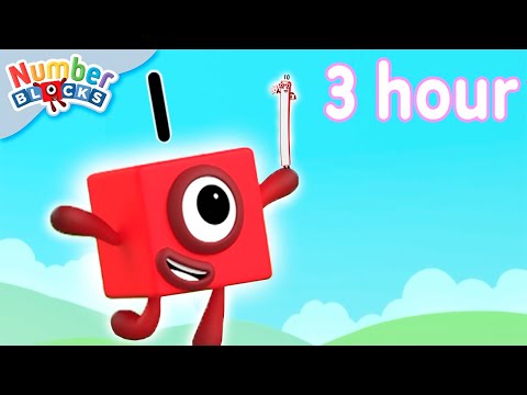 Day of the Girl | 3 Hours Compilation for Kids | Learn to count | Numberblocks