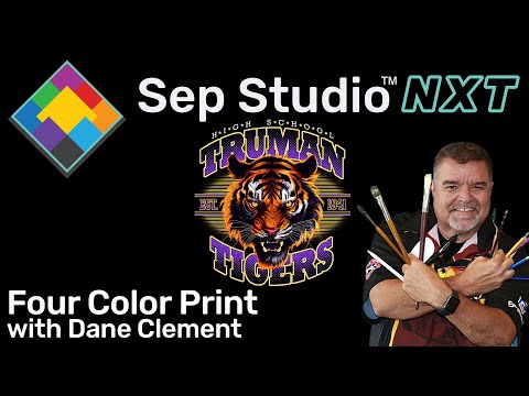 Separation Studio NXT - Print Like You've Got a Big Press - 4 Color Print - with Dane Clement