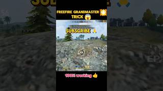 FREEFIRE RANK-PUSH TRICK 😱 DON'T SKIP VIDEO 😳 FREEFIRE NEW RANK-PUSH TRICK SHORTS VIDEO #freefire