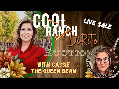 COOL RANCH & QUEEN BEAN, CASSIE  -  LIVE AUCTION FROM COLORFUL COLORADO 6:30 MTN (8:30 EST)