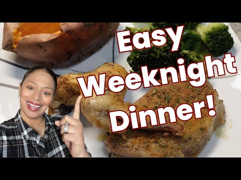 Chicken Wings & Pork Chops for Dinner tonight! // Easy Dinner Recipe in Minutes