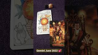 💕 Gemini June 2022 Tarot Reading #shorts #geminijune2022 #unfetteredspirit