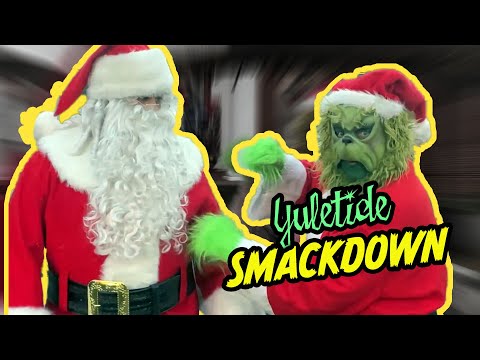 Home for the Holidays Highlight: Santa Grinch Smackdown